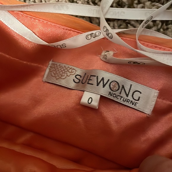 Sue Wong Dress Sz 0 - Picture 2 of 2